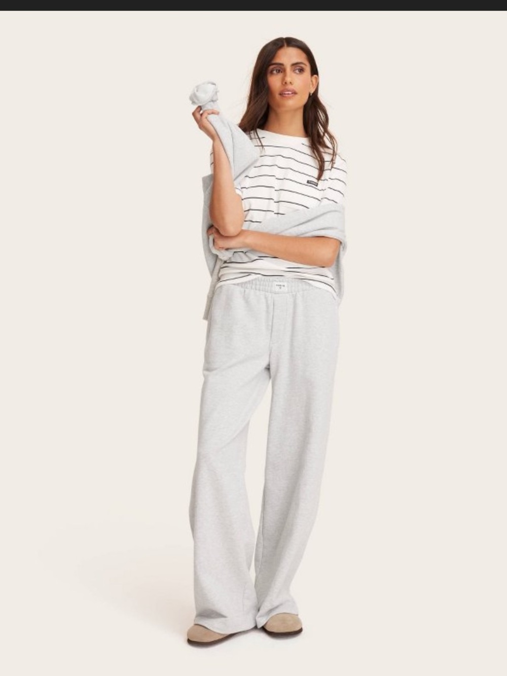 Parke grey sweatpants NWT